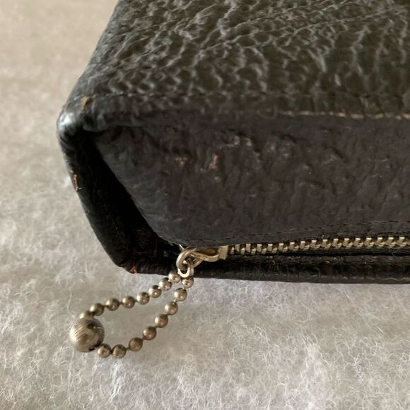 Vintage Genuine Top Grain Leather Men’s Grooming Kit Made in USA - Picture 11 of 12